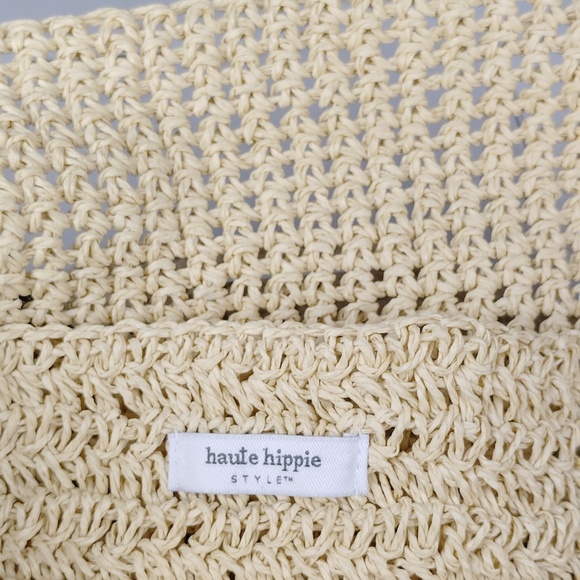 Haute Hippie Style Handcrafted Tote Bag. - Picture 9 of 12